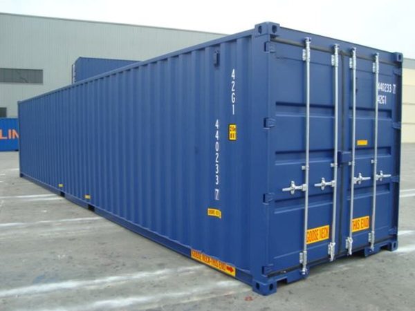 40ft High Cube (9′ 6″ high) Double Door Container (DD) - Image 2