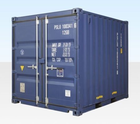 10FT X 8FT SHIPPING CONTAINER Blue