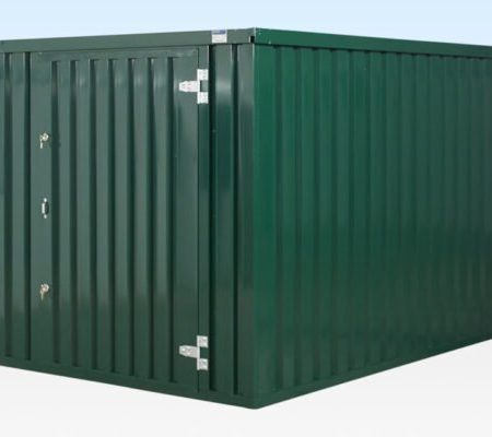 3M X 2.1M Flat Pack Storage Container