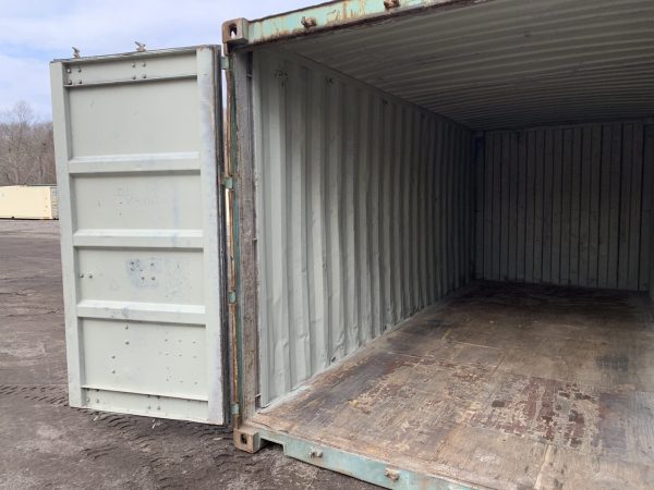 20′ x 8′ x 8.5′ Tall– **AS IS**Door Seals Show Light** Used Shipping / Storage Container – Green - Image 3