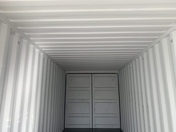 20′ x 8′ x 8.5′ Tall – New **Double Door**Shipping/Storage Container – Wind and Watertight–Gray - Image 10