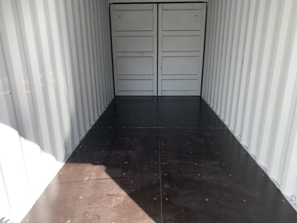 20′ x 8′ x 8.5′ Tall – New **Double Door**Shipping/Storage Container – Wind and Watertight–Gray - Image 11
