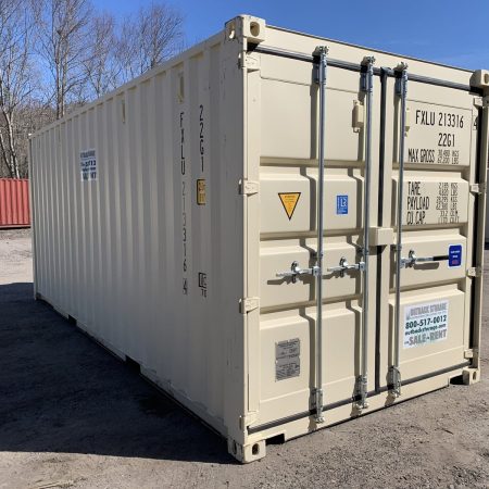 Beige Shipping Container