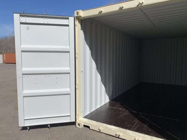 20′ x 8′ x 8.5′ Tall– New Shipping/Storage Container – Wind and Watertight – Beige - Image 5