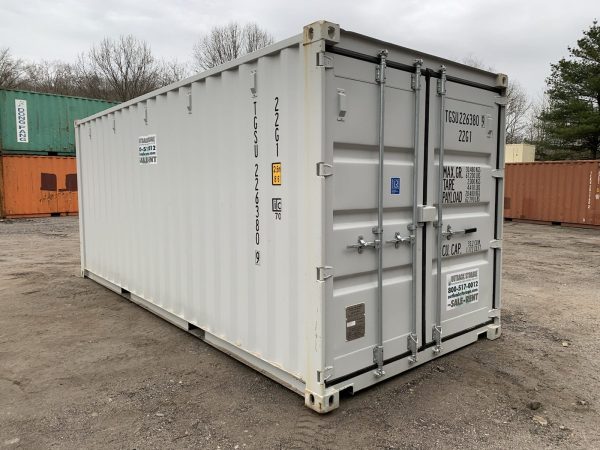 20′ x 8′ x 8.5′ Tall– New Shipping/Storage Container – Wind and Watertight – Gray - Image 5