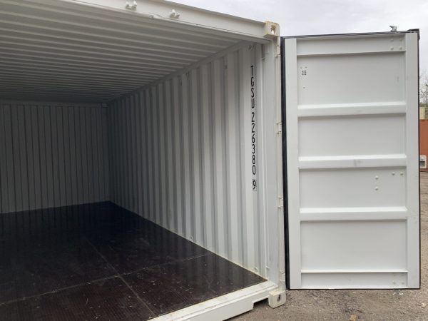 20′ x 8′ x 8.5′ Tall– New Shipping/Storage Container – Wind and Watertight – Gray - Image 6