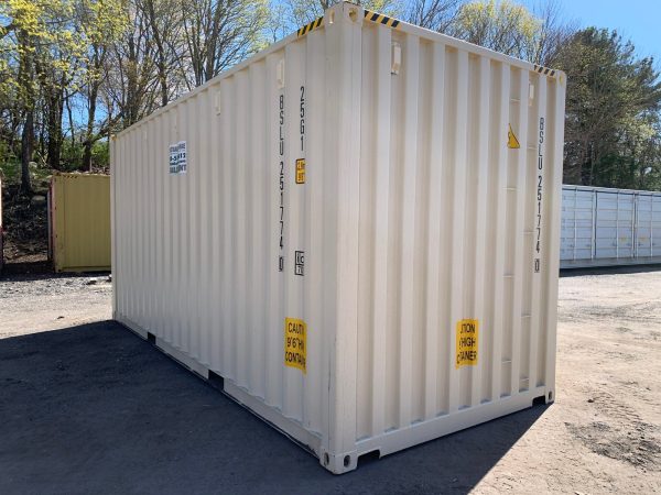 20′ x 8′ x 9.5′ Tall– New **High Cube** Shipping/Storage Container – Wind and Watertight – Beige - Image 2