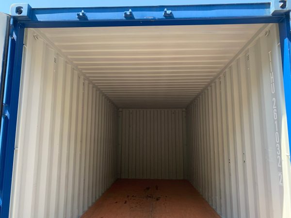 20′ x 8′ x 8.5′ Tall– New Shipping/Storage Container – Wind and Watertight – Blue - Image 8