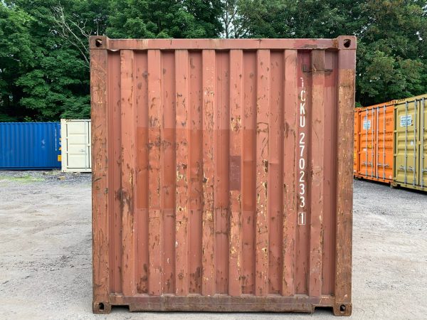 20′ x 8′ x 8.5′ Tall – Used Shipping Container / Storage Container-Wind and Watertight – BRICK - Image 2