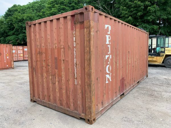 20′ x 8′ x 8.5′ Tall – Used Shipping Container / Storage Container-Wind and Watertight – BRICK - Image 4