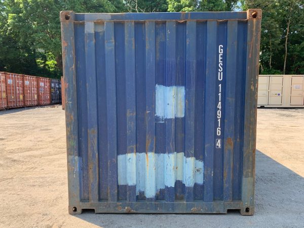 20′ x 8′ x 8.5′ Tall –Used Shipping / Storage Container-Wind and Watertight – Blue - Image 5