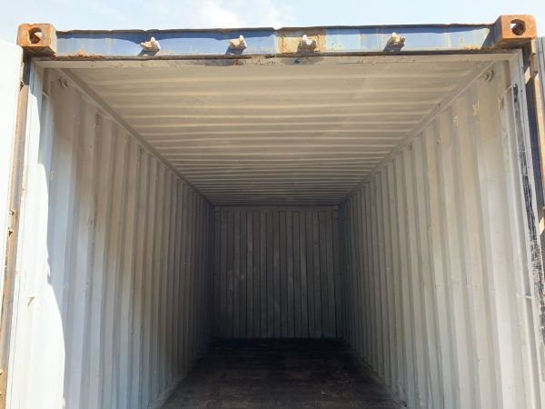 20′ x 8′ x 8.5′ Tall –Used Shipping / Storage Container-Wind and Watertight – Blue - Image 7