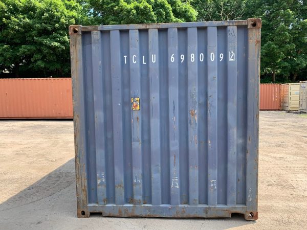 20′ x 8′ x 8.5′ Tall –Used Shipping / Storage Container-Wind and Watertight – Blue - Image 4