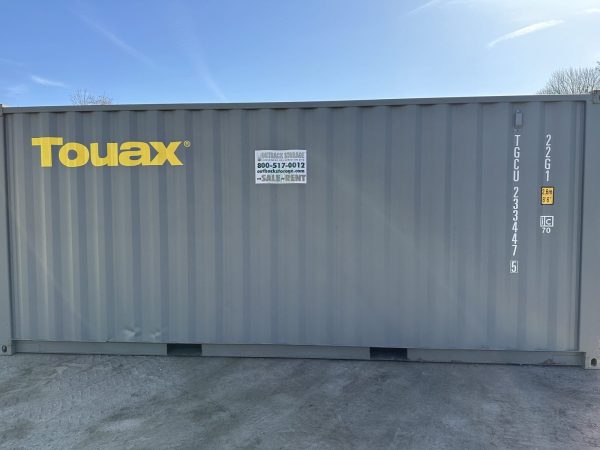 20′ x 8′ x 8.5′ Tall– New Shipping/Storage Container – Wind and Watertight – Gray - Image 7