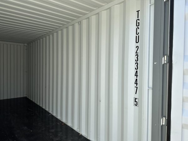 20′ x 8′ x 8.5′ Tall– New Shipping/Storage Container – Wind and Watertight – Gray - Image 5