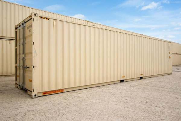 40' High Cube New 1-Trip Double Door Steel Shipping Container - Image 2