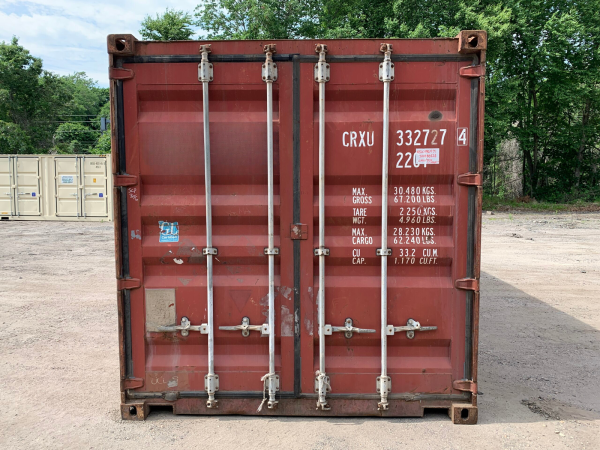 20′ x 8′ x 8.5′ Tall –Used Shipping / Storage Container-Wind and Watertight – Bricks - Image 3