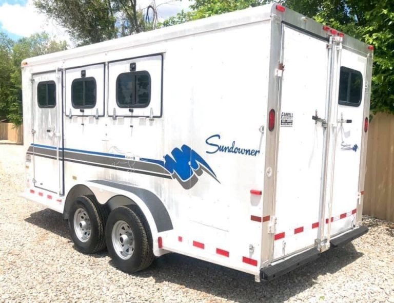 1998 Sundowner 3 Horse Slant - Image 5