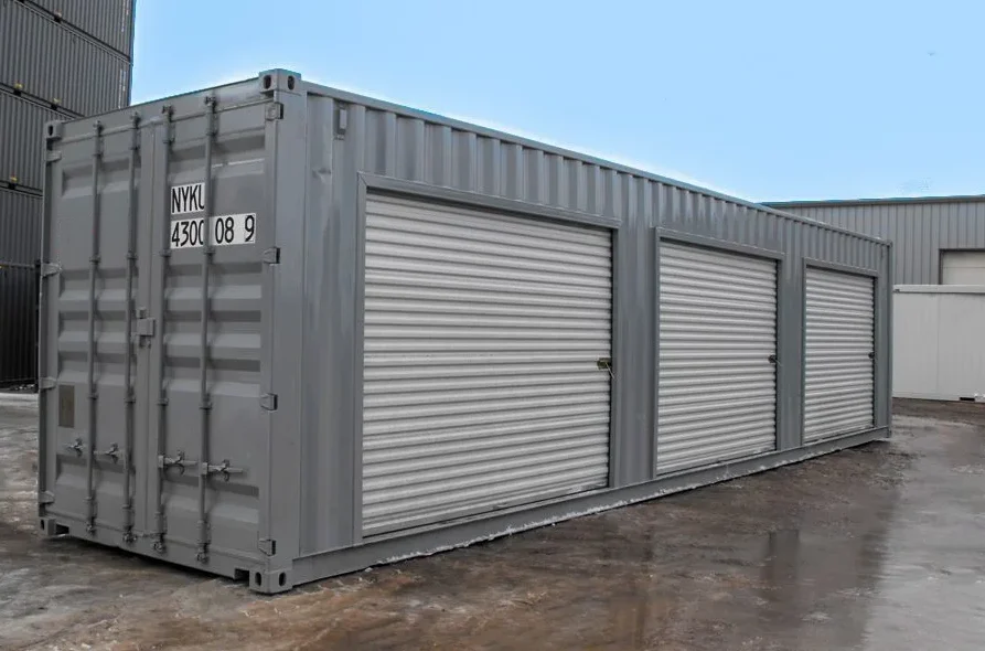 40ft Storage Container With Roll Up Side Doors - Image 2