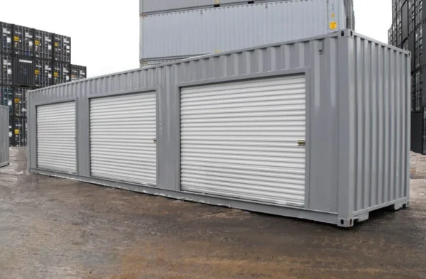 40ft Storage Container With Roll Up Side Doors - Image 4