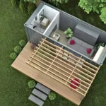 20ft Custom Shipping container Office, Container Hous - Image 5