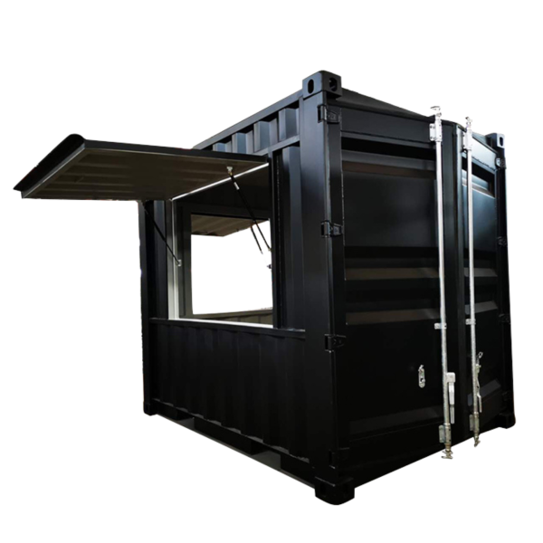 Shop Window Container 10ft Wing Flying Open Window Movable Café Bar Container Shop ...